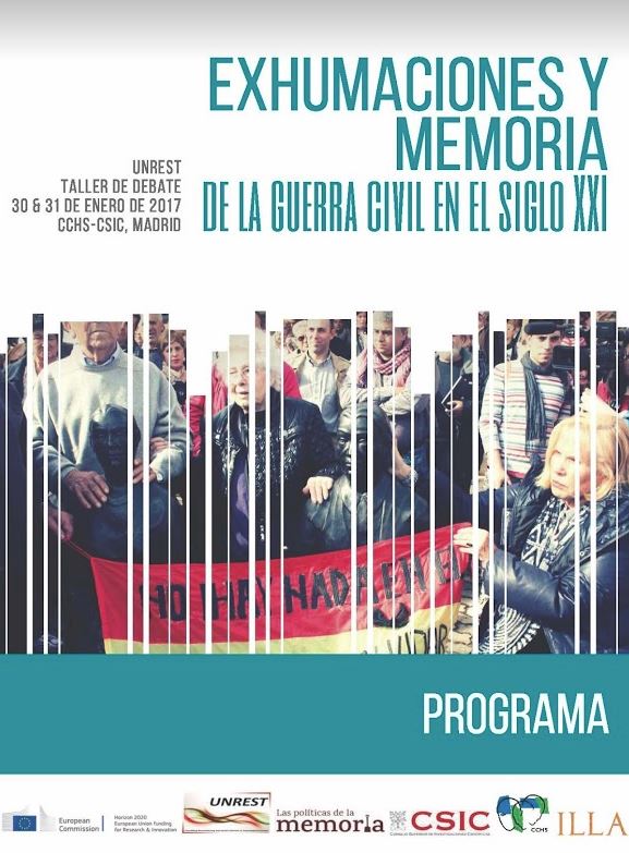 Taller UNREST Exhumaciones y memoria de la Guerra Civil en el siglo XXI