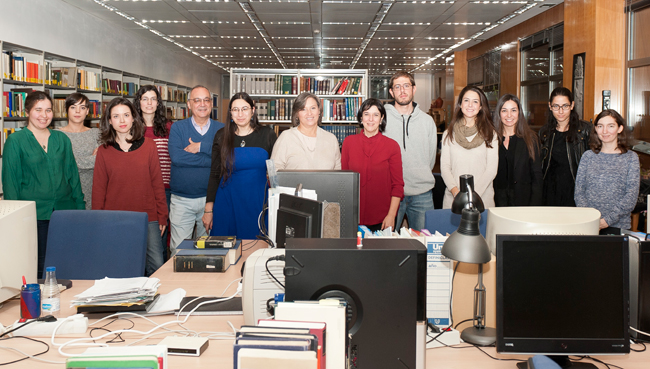 Visita de los estudiantes del Máster Universitario de Filología Clásica (UAM-UCM- UAH) al Departamento de Estudios Griegos y Latinos