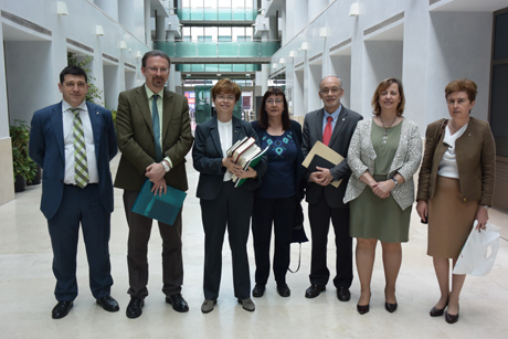 Visita institucional al CCHS de Alicia Castro, VICYT del CSIC